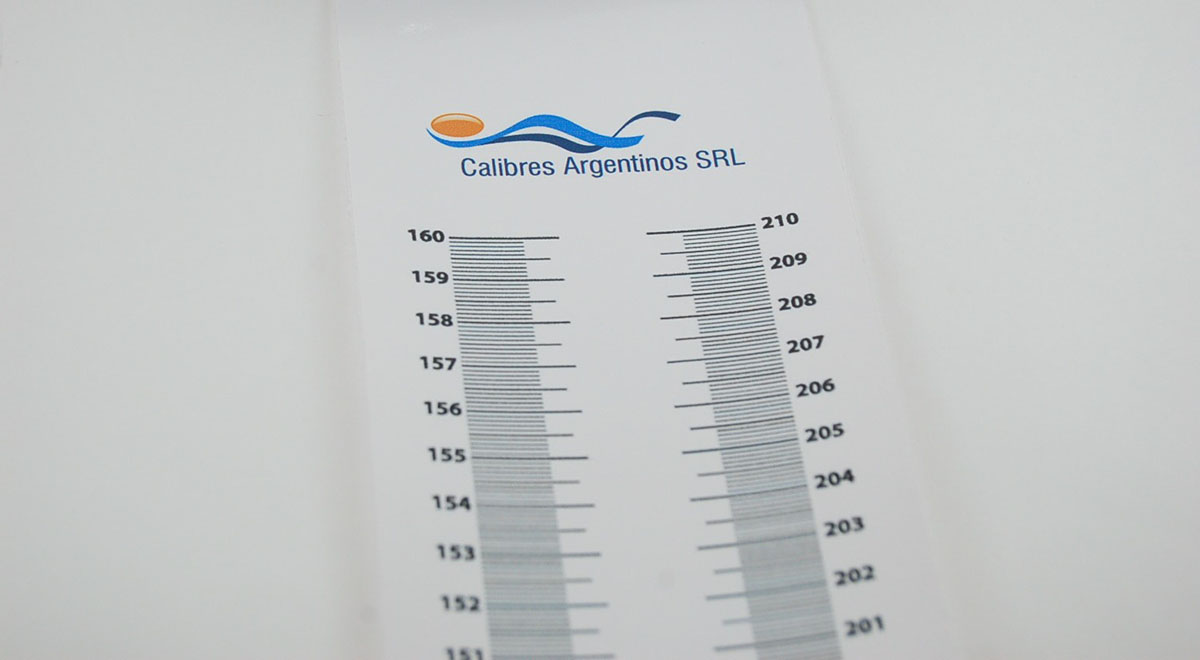 Tallímetro Autoadhesivo Calsize