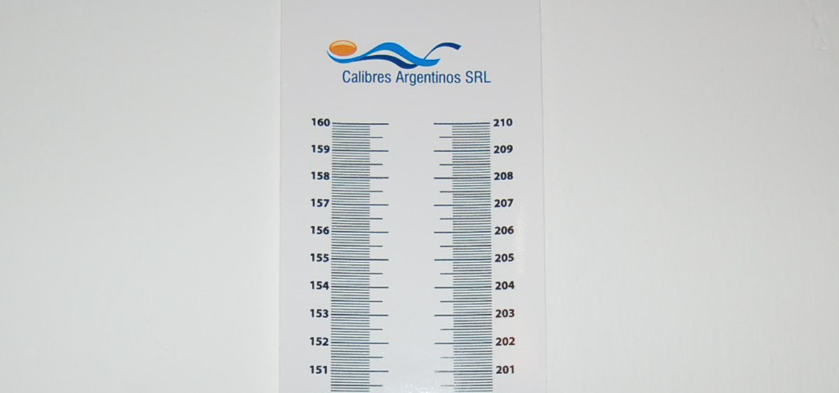 Tallímetro Autoadhesivo Calsize